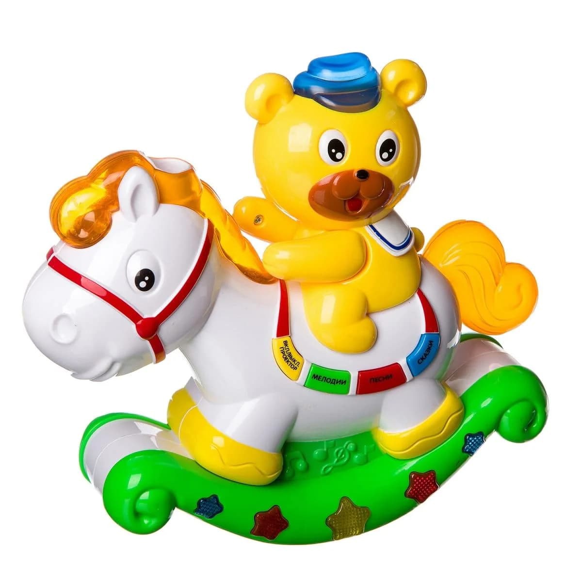 Развивающая игрушка "Медвежонок и лошадка"