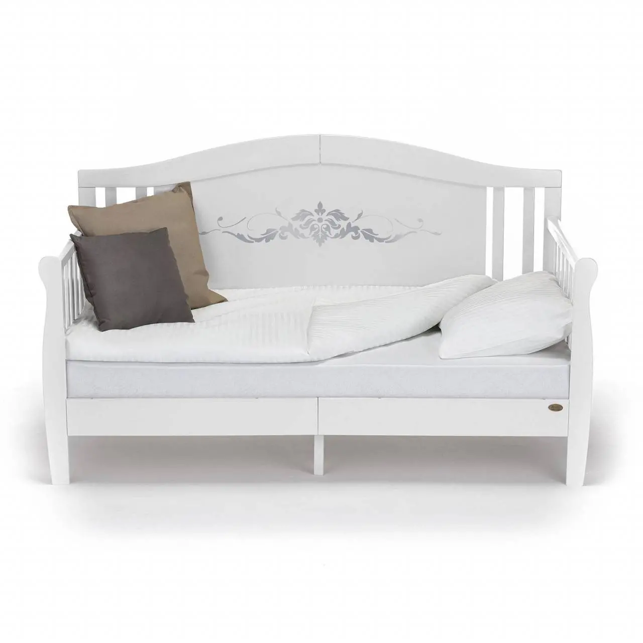 Кровать-диван Nuovita Stanzione Verona Div Ornamento 160x80 Цвет: Bianco/Белый