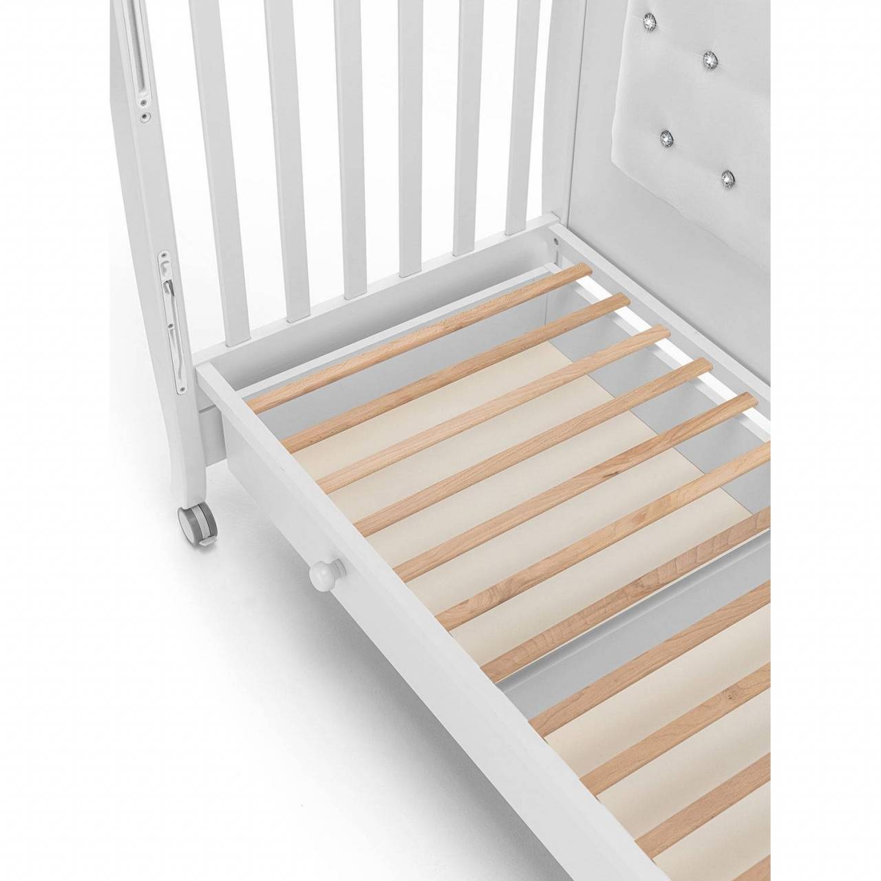 Кроватка детская Nuovita Affetto 120x60 Цвет:Bianco/Белый