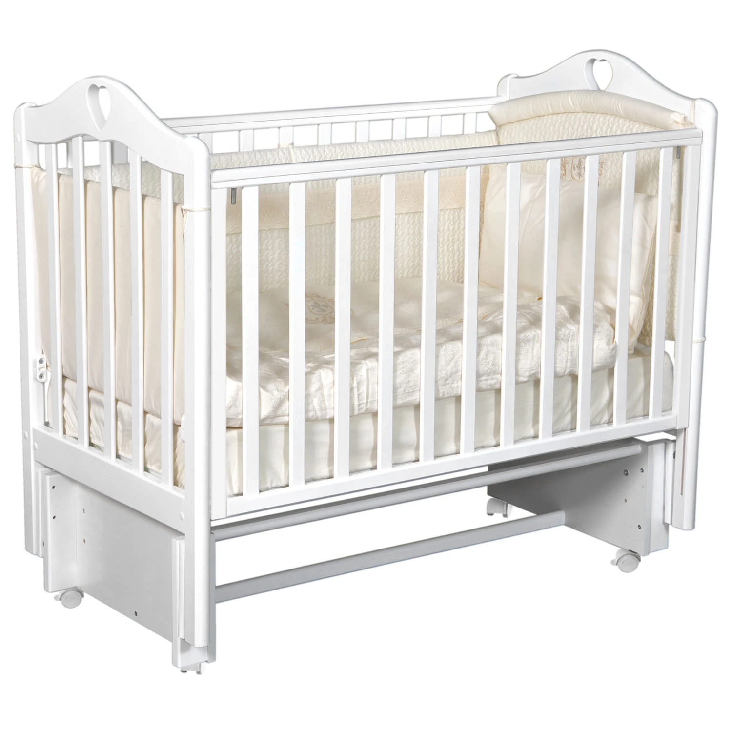 Кровать Антел Дарина-1 маятник+колеса, автостенка