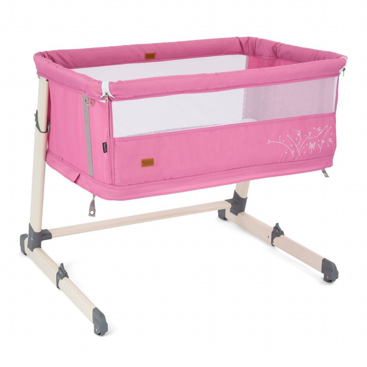 Приставная кровать Nuovita Accanto Calma цвет: Rosa/Розовый