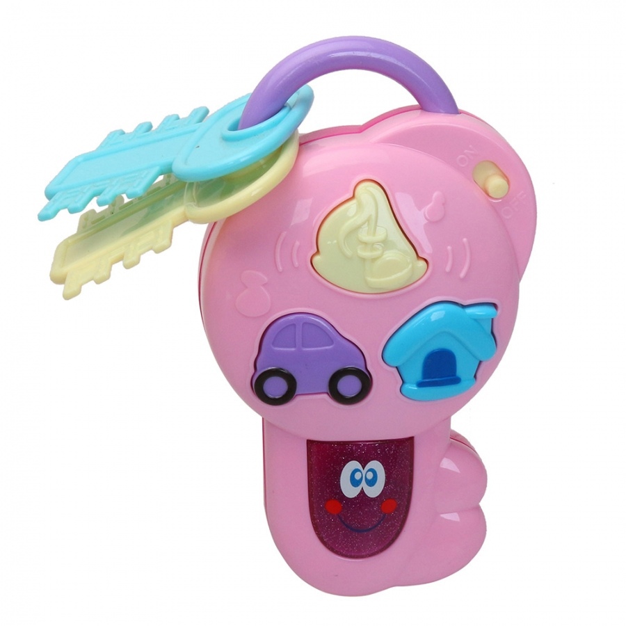Развивающая игрушка PITUSO Волшебный ключ/розовый со светом и звуком
