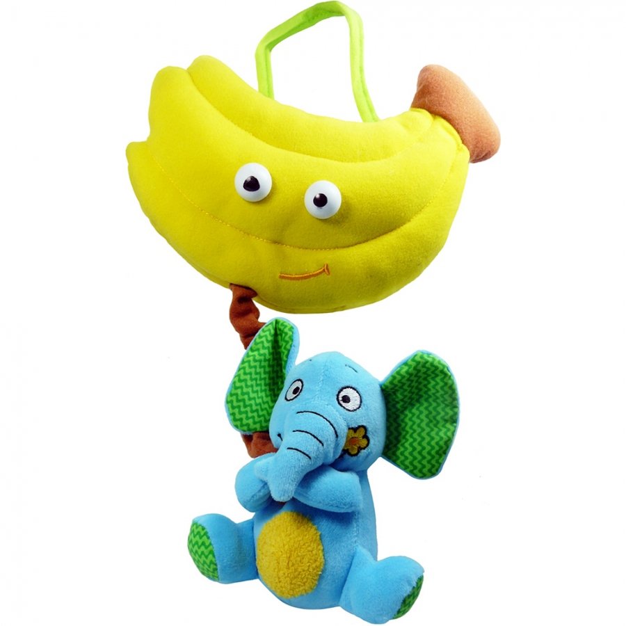 Развивающая игрушка Biba Toys "Слон и Банан"