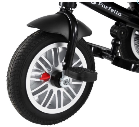 Детский трехколесный велосипед (2022) Farfello YLT-6188 Цвет: Черный