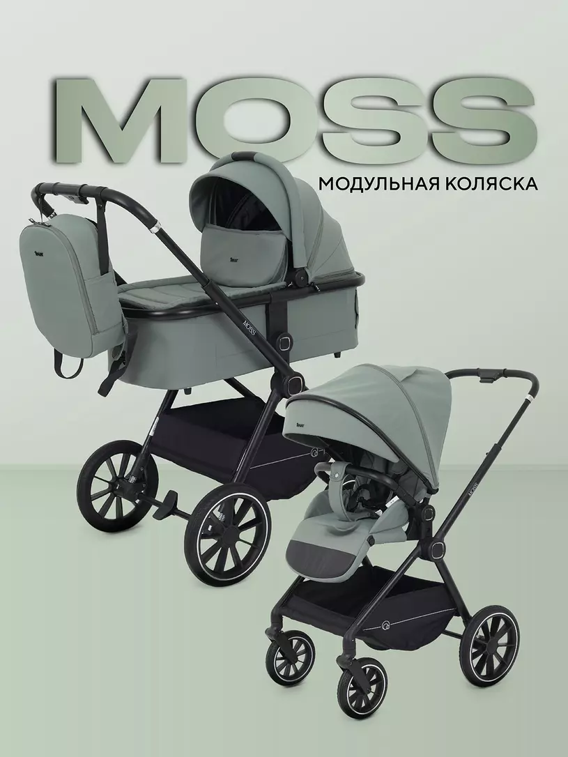 Коляска 2 в 1 Rant Moss RA 321 2025