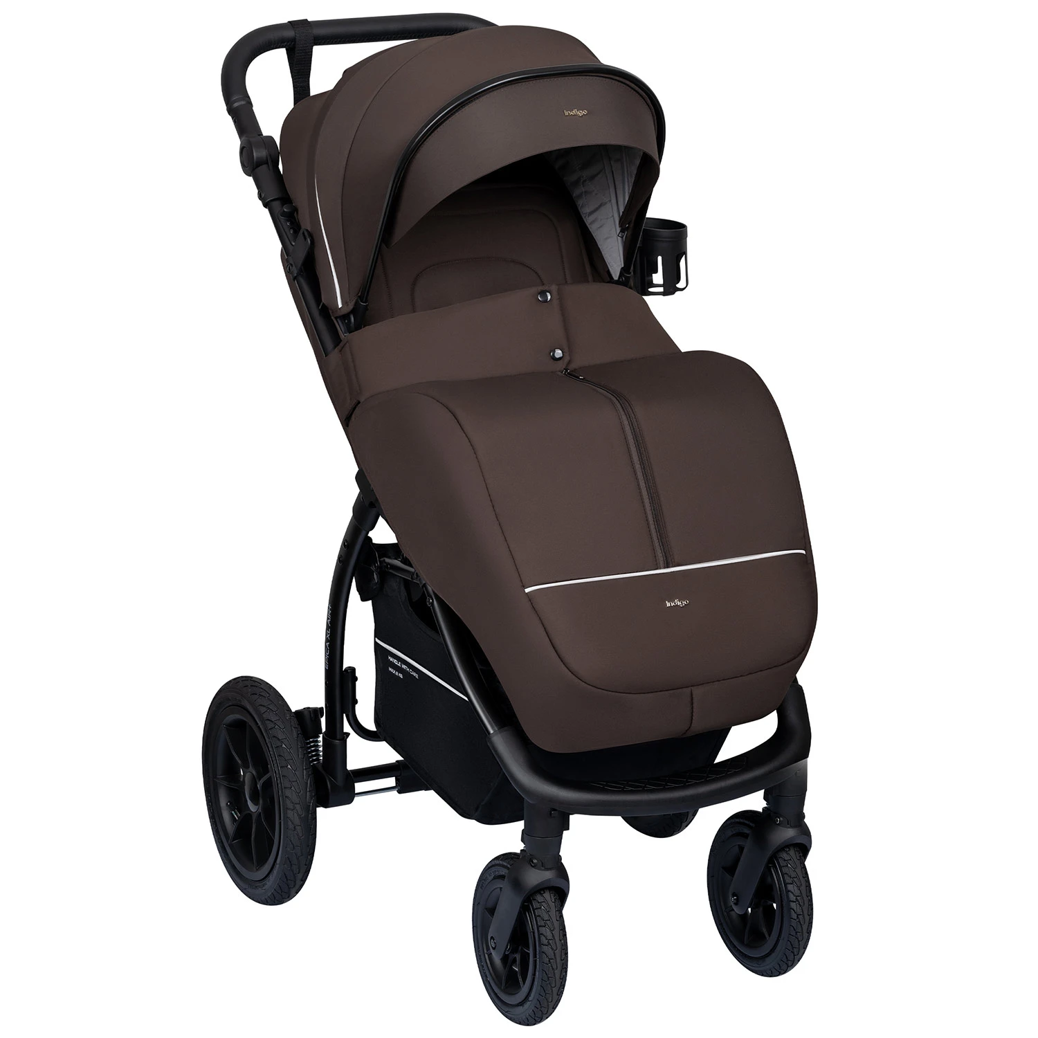 Коляска прогулочная Indigo EPICA XL AIR + с сумкой