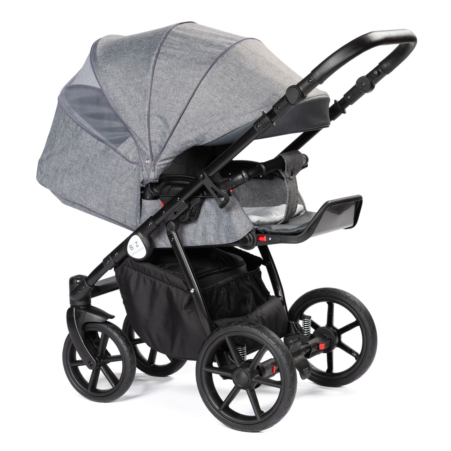 Детская прогулочная коляска BEBIZARO SPORT Цвет: Grey