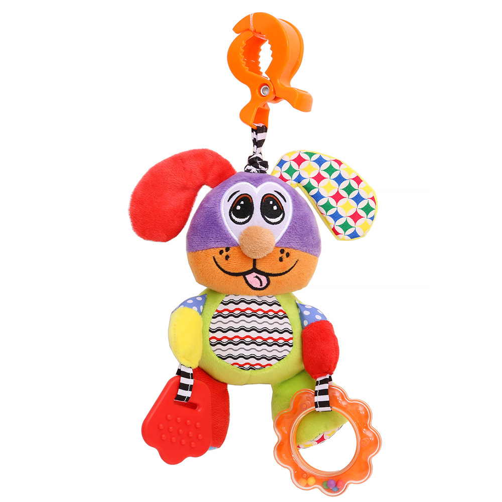 Игрушка-подвеска на прищепке Biba Toys "Щенок Бейли"
