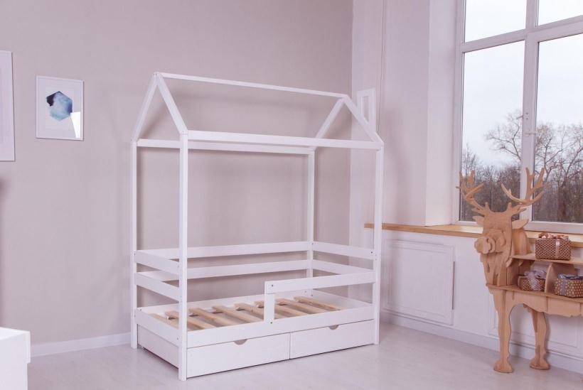 Кровать Dream Home с ящиками Цвет: белый