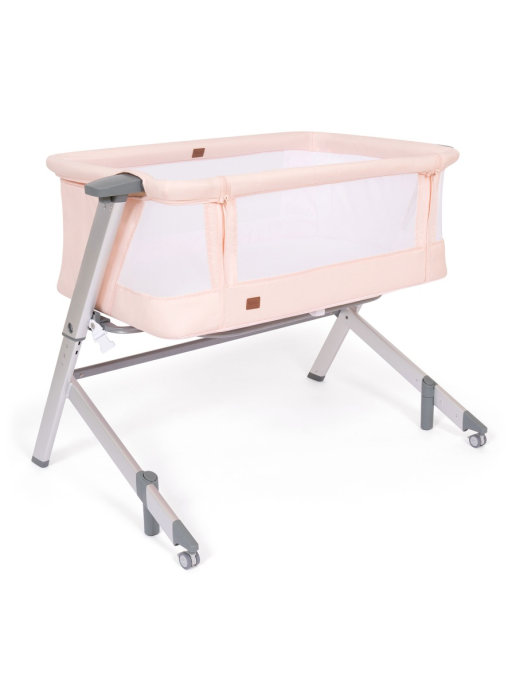 Приставная кровать Nuovita Accanto Dalia Цвет: Розовый, серебристый