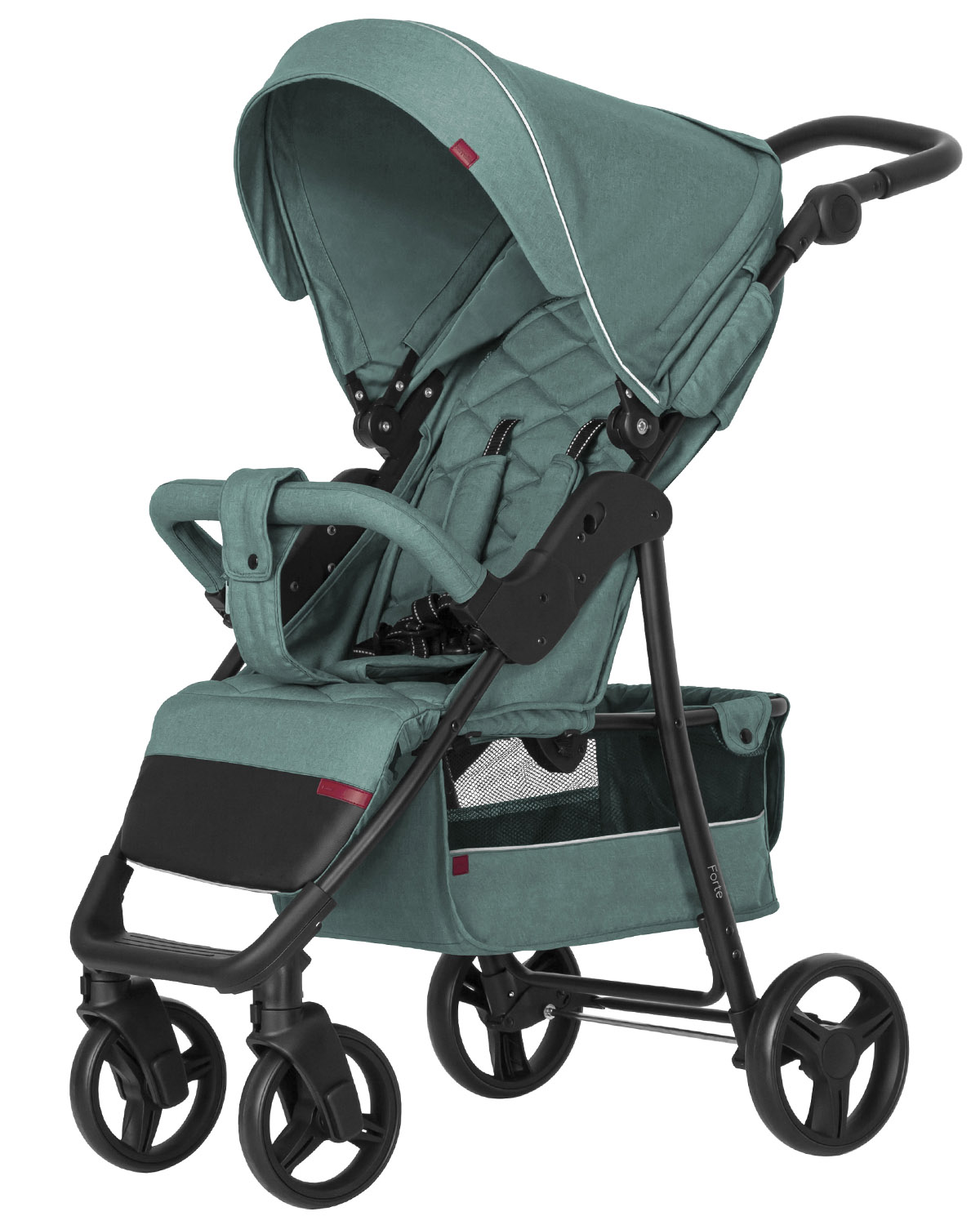 Детская прогулочная коляска CARRELLO Forte CRL-8502 Цвет: Pine Green (Зелёный)