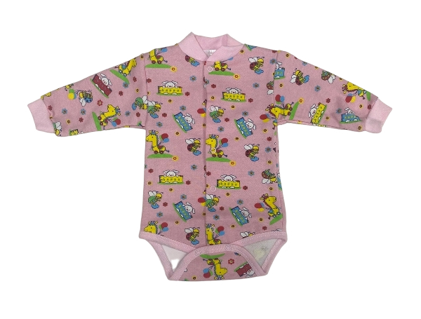 Боди с длинным рукавом (футер)