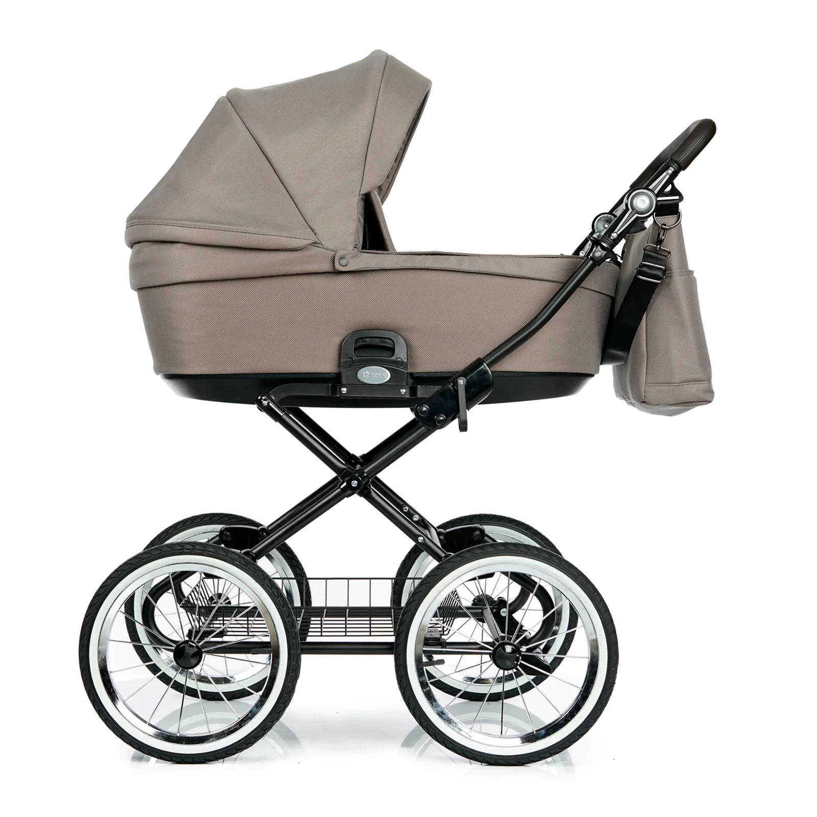 Коляска детская ROAN Bloom CLASSIC 2в1 колёса d14 