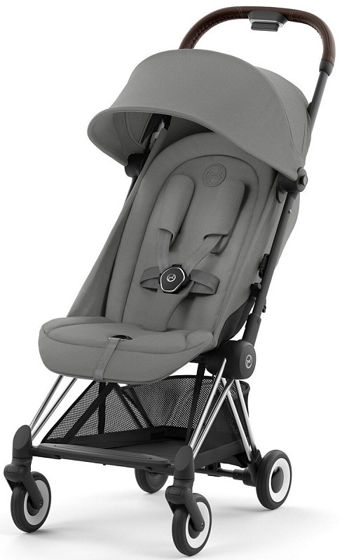 Коляска прогулочная Cybex Coya шасси Chrome Brown 