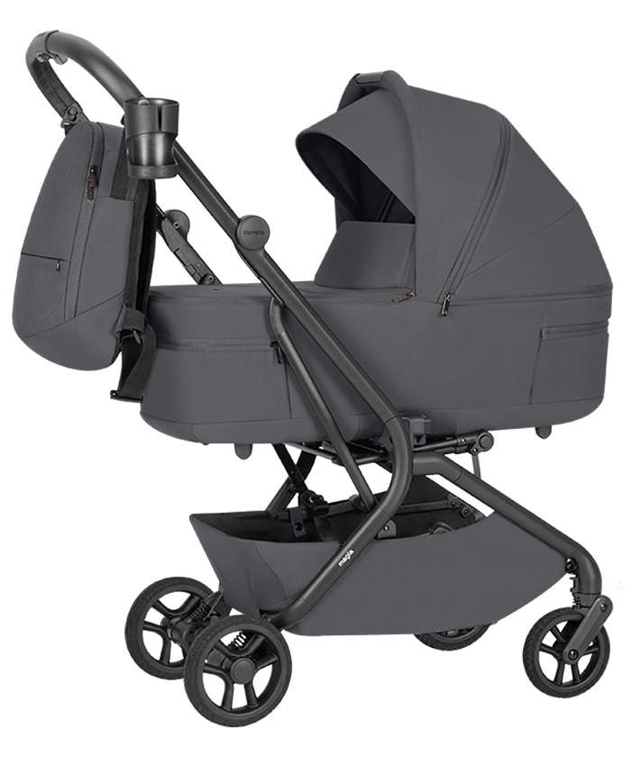 Коляска Carrello Magia 2в1 CRL-6655 версия 2.0 с увеличенными колёсами